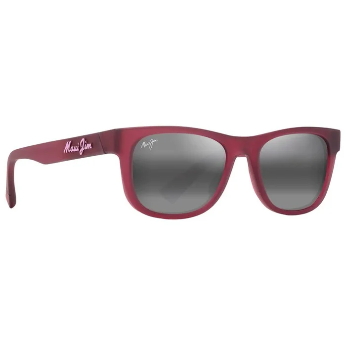 Lunettes de soleil Maui Jim Kaulike Matte Transparent Fuchsia Neutral Grey MauiPure