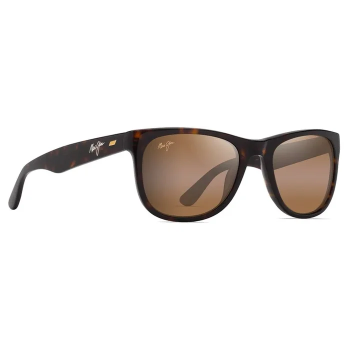 Lunettes de soleil Maui Jim Kikonia Shiny Dark Havana Hcl Bronze Mineral Superthin