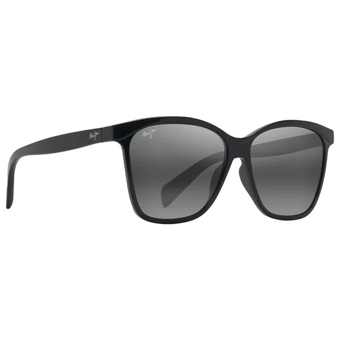 Lunettes de soleil Maui Jim Liquid Sunshine Noir Brillant Gris Neutre MauiPure