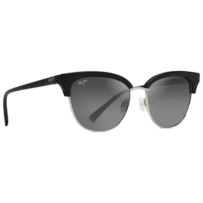 Lunettes de soleil Maui Jim Lokelani Noir Argent Gris Neutre MauiBrilliant