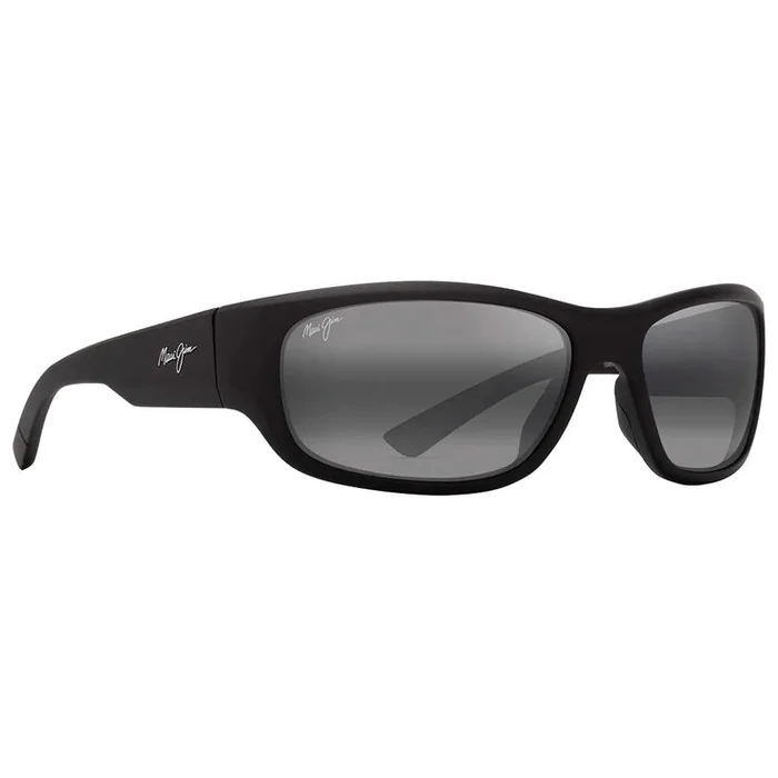Lunettes de soleil Maui Jim Mauklele Matte Black Neutral Grey Mineral Superthin