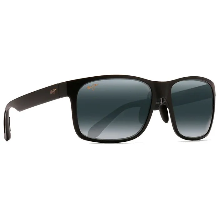 Lunettes de soleil Maui Jim Red Sands Reader 2,5 Noir Mat Gris Neutre MauiBrilliant