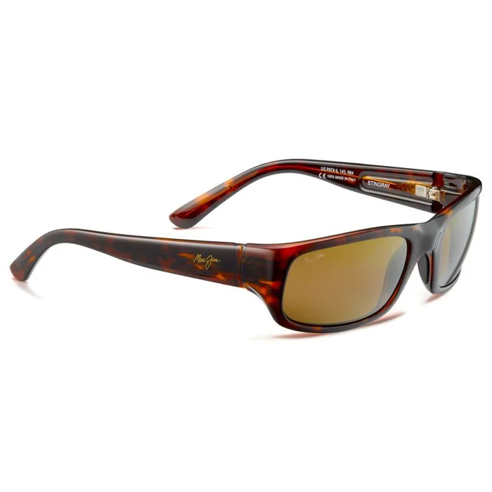 Lunettes de soleil Maui Jim Stingray HCL Bronze Ecaille