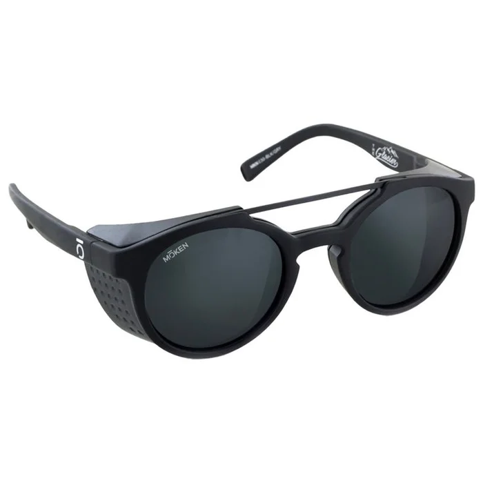 Lunettes de soleil Moken Vision Hawkins Black Black Grey Polarized Cat.3