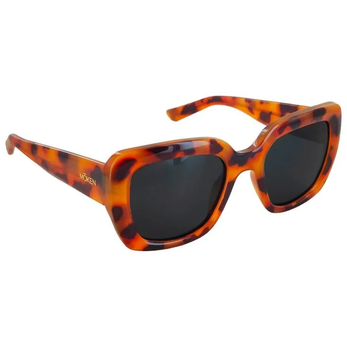 Lunettes de soleil Moken Vision Iris Tortoise Grey Cat.3 Polarized