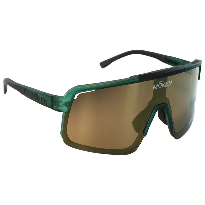 Lunettes de soleil Moken Vision Kurtiss-Dh Kaki Copper Cat.3 Polarized + Clear Cat.0