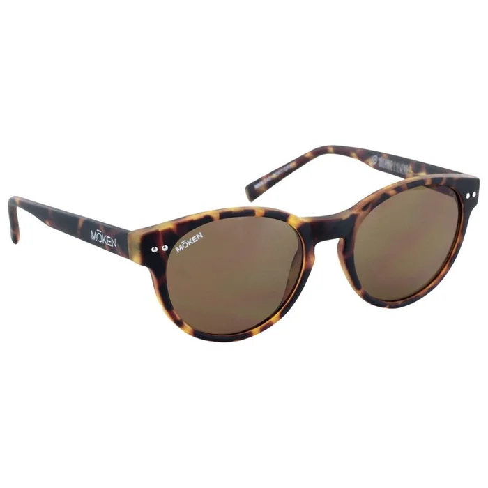 Lunettes de soleil Moken Vision Roundy Tortoise Grey