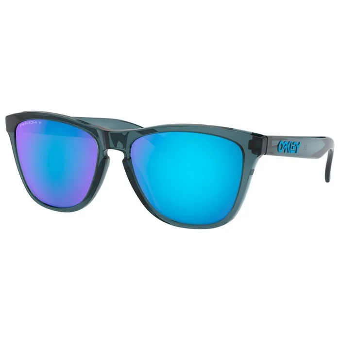 Lunettes de soleil Oakley Frogskins Crystal Black Prizm Sapphire Polarized