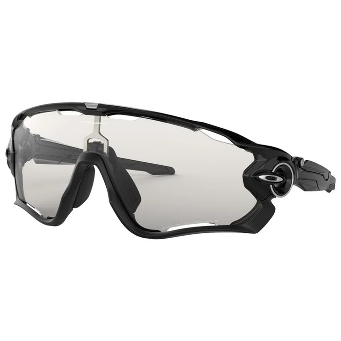 Lunettes de soleil Oakley Jawbreaker Polished Black Clear To Black Iridium Photochromic