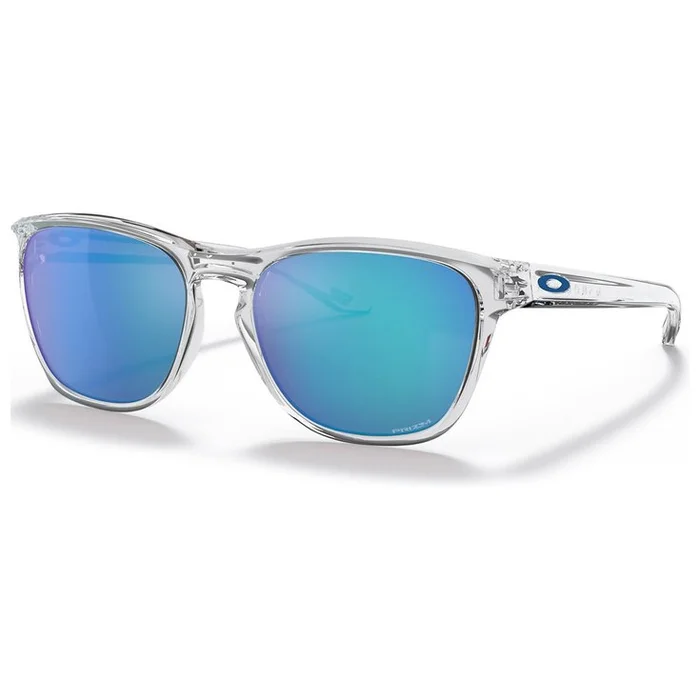 Lunettes de soleil Oakley Manorburn Polished Clear Prizm Sapphire