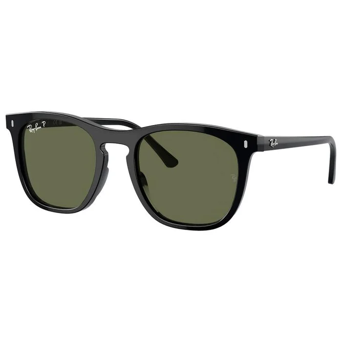 Lunettes de soleil Ray Ban RB2210 Polished Black Polar Green