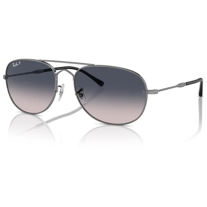 Lunettes de soleil Ray Ban RB3735 Bain Bridge Polished Gunmetal Polar Blue