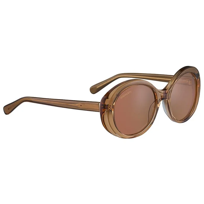 Lunettes de soleil Serengeti Bacall Shiny Black Transparent Layer Polarized 555nm