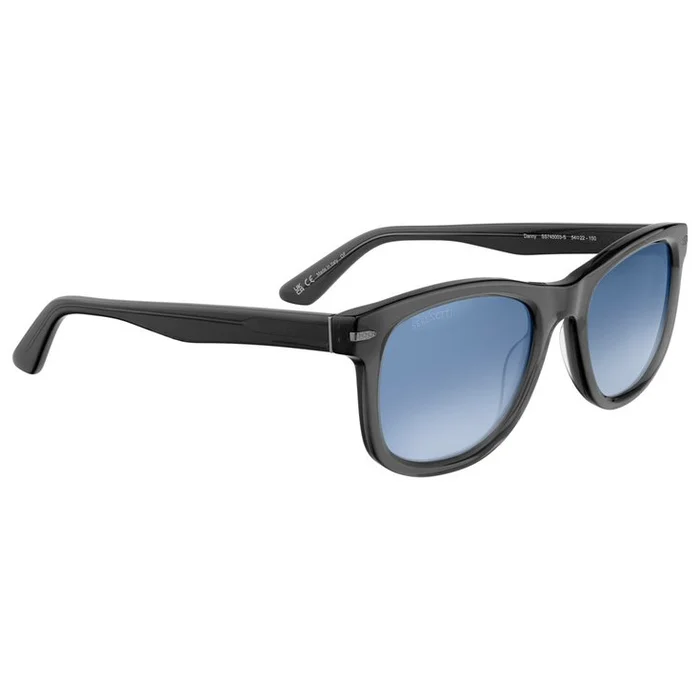 Lunettes de soleil Serengeti Danny Shiny Translucent Grey Mineral Polarized Blue Gradient