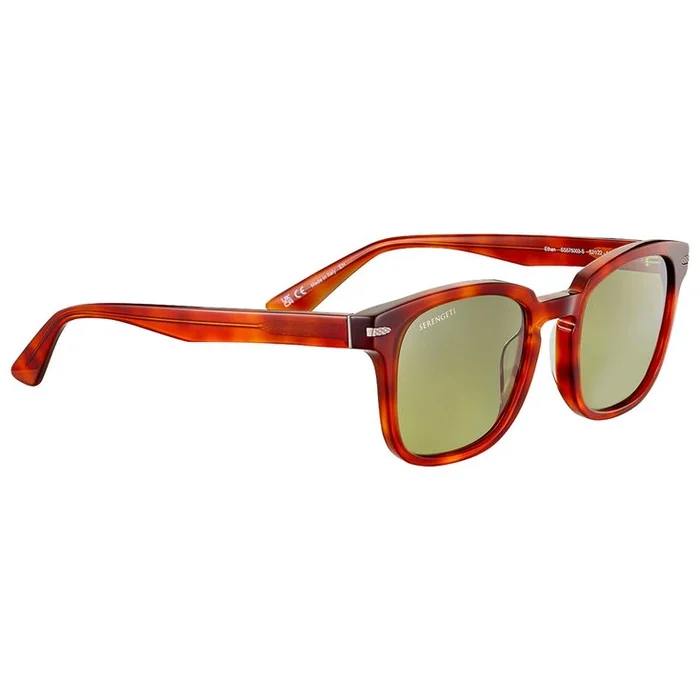 Lunettes de soleil Serengeti Ethan Shiny Classic Havana Polarized 555nm