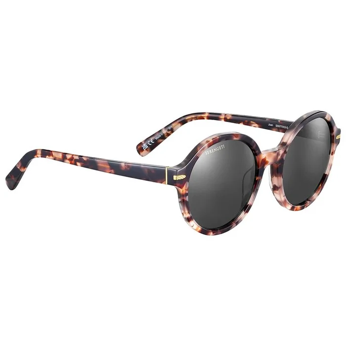 Lunettes de soleil Serengeti Joan Shiny Confidential Havana Polarized Smoke
