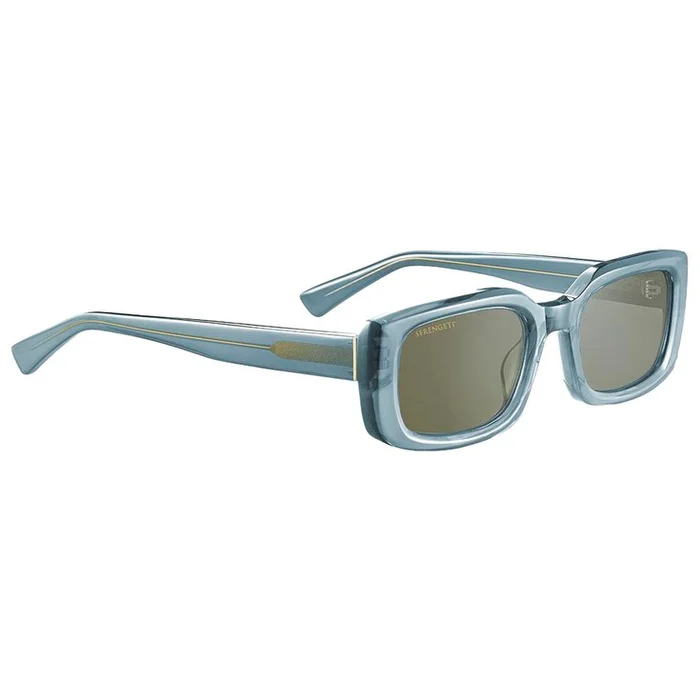 Lunettes de soleil Serengeti Nicholson Shiny Crystal Blue Mineral Polarized 555nm