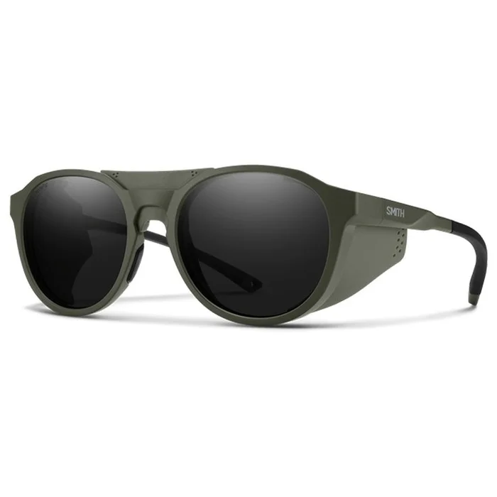 Lunettes de soleil Smith Venture Matte Moss Chromapop Polarized Black