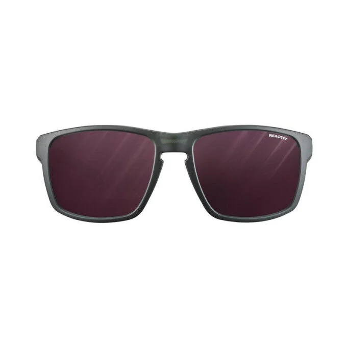 Lunettes de soleil unisexe Julbo SHIELD REACTIV 2-4 NOIR/BLEU MAT – Image 2