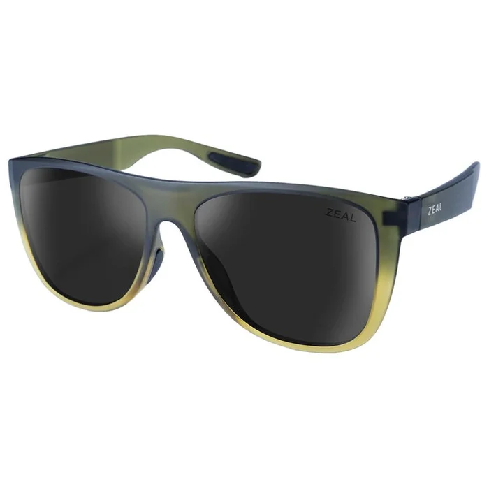 Lunettes de soleil Zeal Minturn Olive Green Ellume Polarized Dark Grey