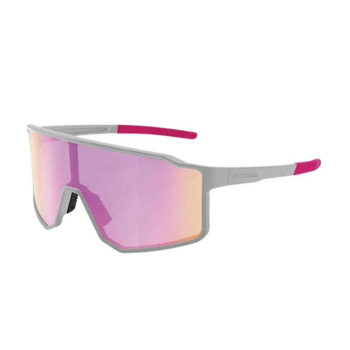 Lunettes de sport unisexe Cebe Outflow – L – Matt Light Grey