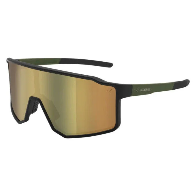 Lunettes de sport unisexe Cebe Outflow Lite – Matt Black Kaki