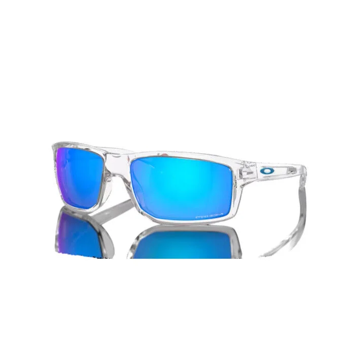 Lunettes OAKLEY Gibston – Polished Clear / Prizm Sapphire