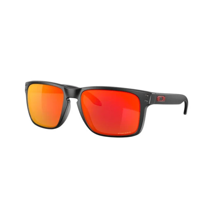 Lunettes OAKLEY Holbrook™ XL – Matte Black / Prizm Ruby