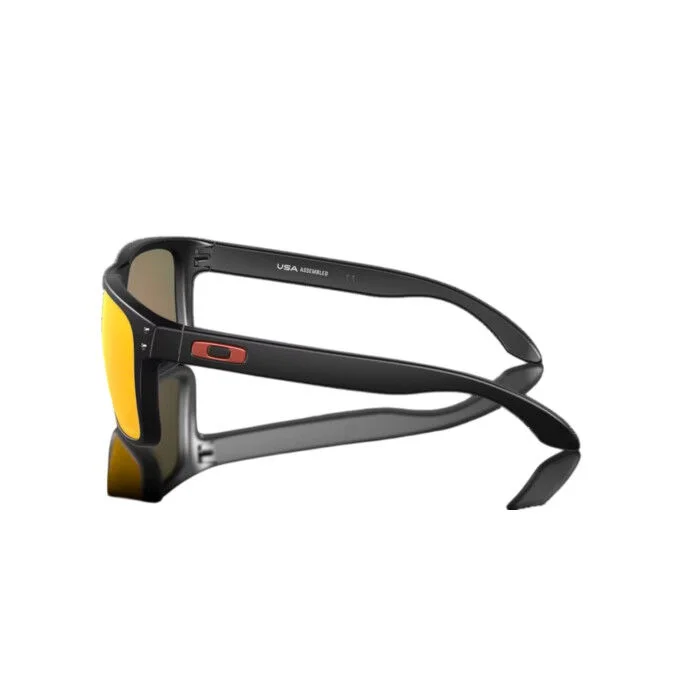 Lunettes OAKLEY Holbrook™ XL – Matte Black / Prizm Ruby – Image 2