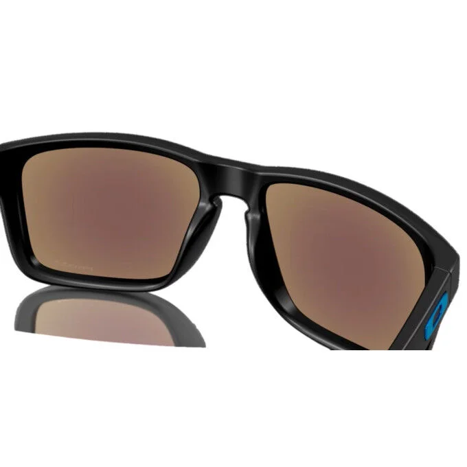 Lunettes OAKLEY Holbrook™ XXL – Matte Black / Prizm™ Sapphire – Image 4