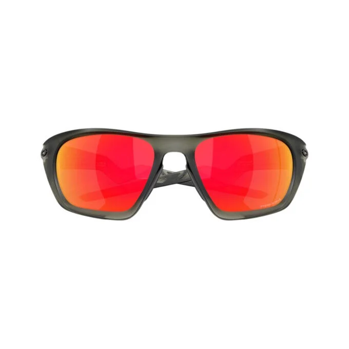Lunettes OAKLEY Lateralis – Matte Olive INK / Prizm Ruby – Image 4