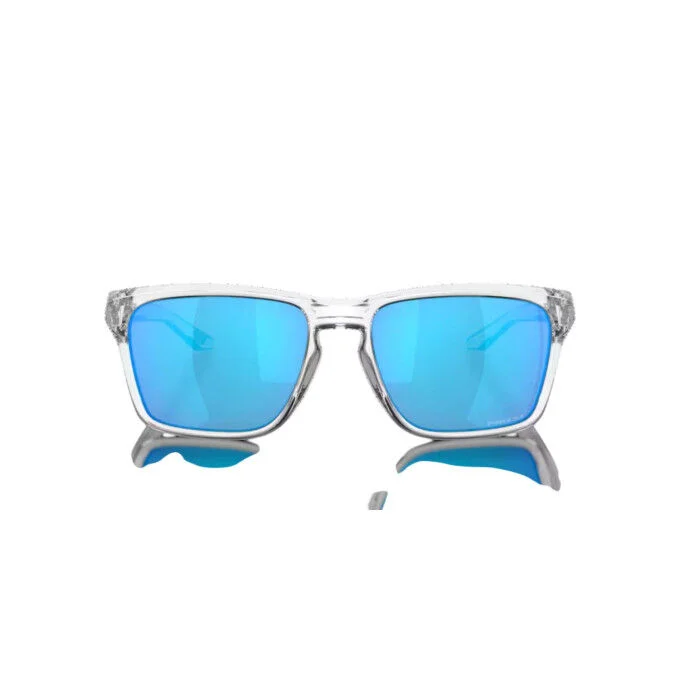 Lunettes OAKLEY Sylas – Polished Clear / Prizm Sapphire – Image 2