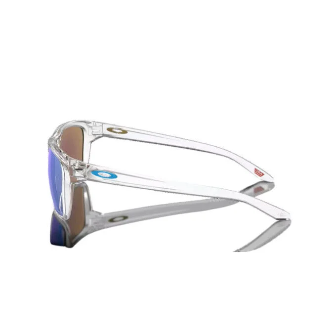 Lunettes OAKLEY Sylas – Polished Clear / Prizm Sapphire – Image 3