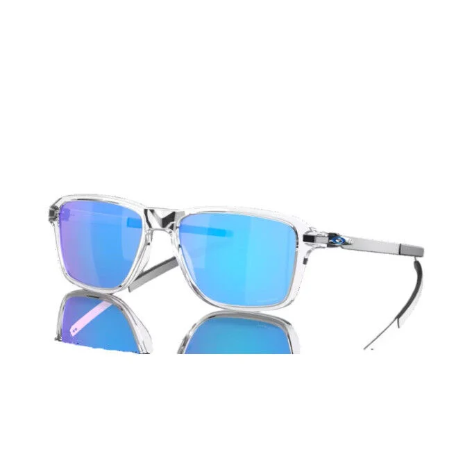 Lunettes OAKLEY Wheel House – Polished Clear / Prizm Sapphire