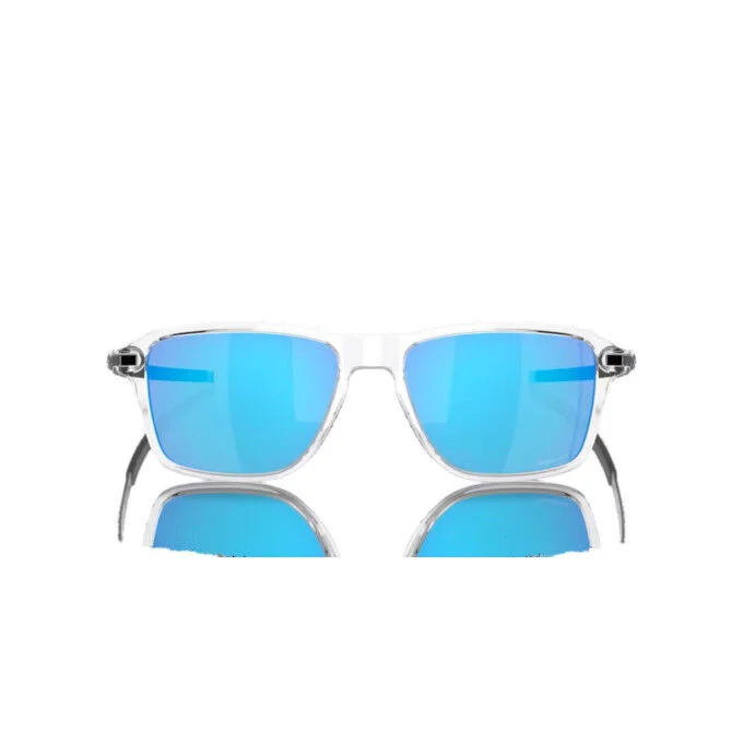 Lunettes OAKLEY Wheel House – Polished Clear / Prizm Sapphire – Image 2