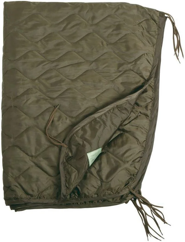 M4456 – MIL-TEC Woobie Poncho Liner OD Green 208 x 150 cm