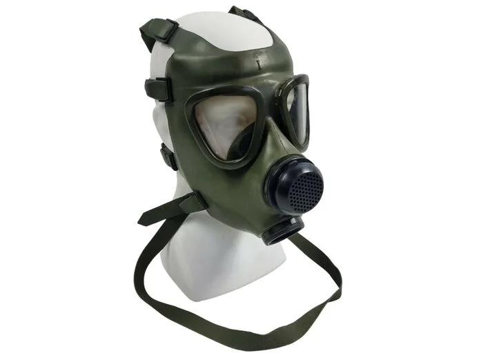 M74 masque complet / masque à gaz avec sac MP5, vert olive