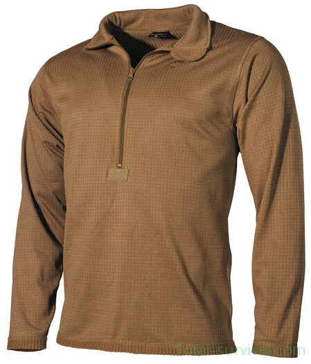 Maillot de corps MFH US, manches longues, niveau II, Gen III, coyote tan