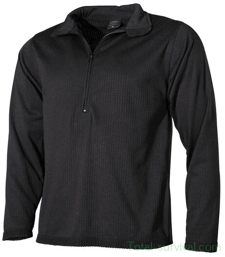 Maillot de corps MFH US, manches longues, niveau II, Gen III, noir