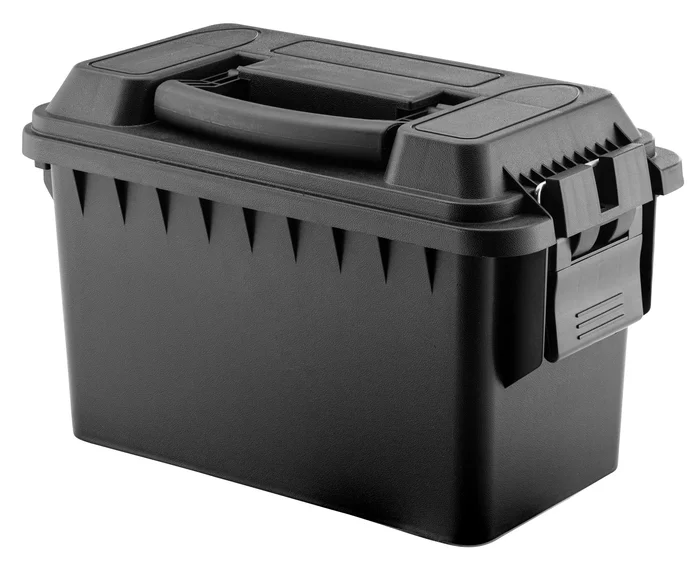MAL954 – Caisse munition polymère cal.50 noir 35X18X23 cm