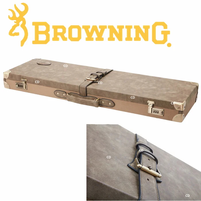 MALLETTE A FUSIL BROWNING GROUSE MARRON