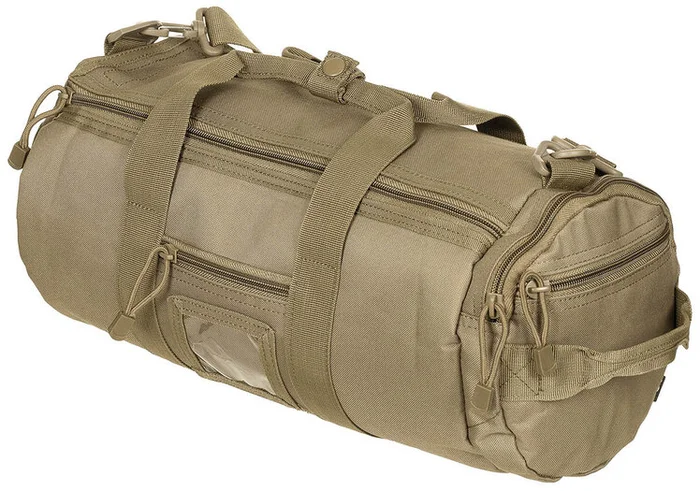 Mallette de transport operations MFH Molle avec bandoulière, 12L, coyote tan