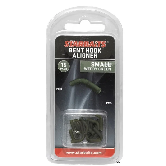 Manchons Souples Starbaits Bent Hook Line Aligner Small Par 15
