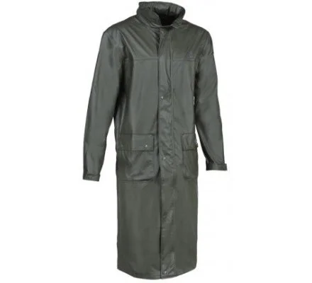 Manteau long Impersoft kaki PERCUSSION
