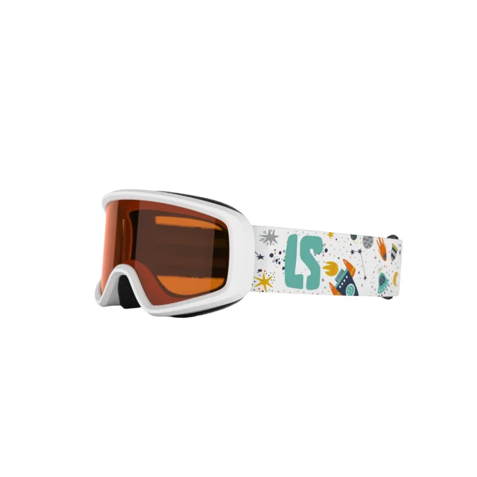 Masque de ski Loubsol LS MINI BLANC COSMOS PH ORANGE
