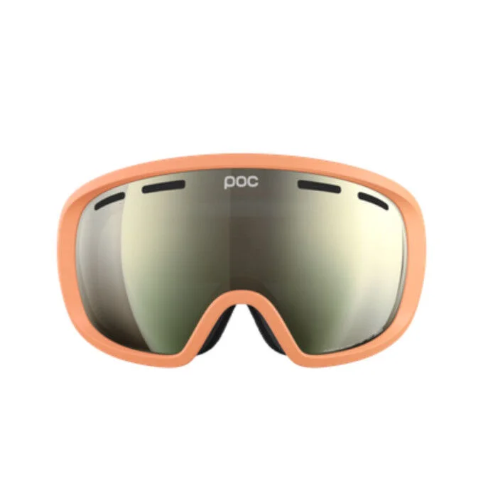 Masque de ski POC Fovea Apricot Sunstone / Partly Sunny Ivory – Image 2