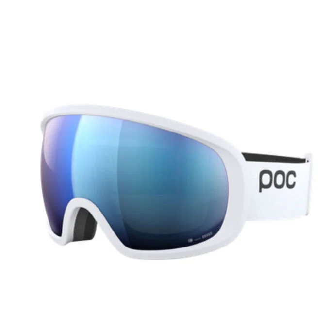 Masque de ski POC Fovea Hydrogen White / Partly Sunny Blue