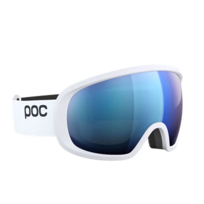Masque de ski POC Fovea Hydrogen White / Partly Sunny Blue – Image 3