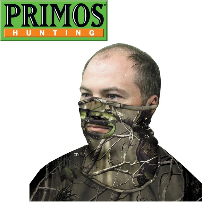 MASQUE PRIMOS 1 /2 STRETCH FIT AVEC BOUCHE REALTREE APG HD