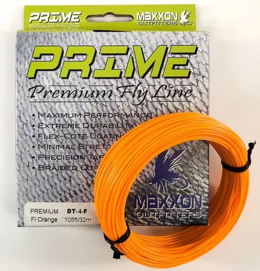 Maxxon Prime Premium DOUBLE TAPER Fly Line – 6WT